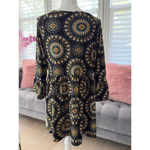 Bobbie Brooks Floral Smocked Blouse Size 2X | SAME DAY SHIP or NEXT DAY - Picture 5 of 7